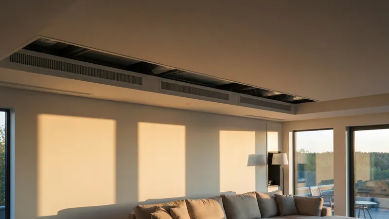 Système VRV multi-split tertiaire avec unités intérieures gainables et cassettes